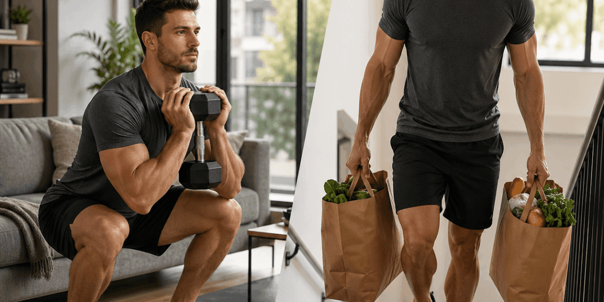 Ćwiczenia fitness w domu i aktywność w codziennym życiu